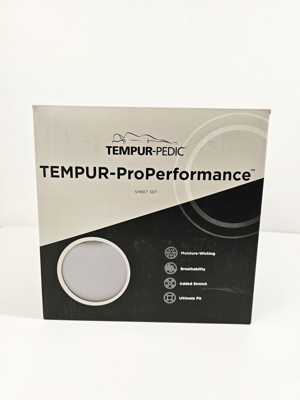 TempurPedic Tempur-Pro Performance Sheet Set Graphite Queen NIB